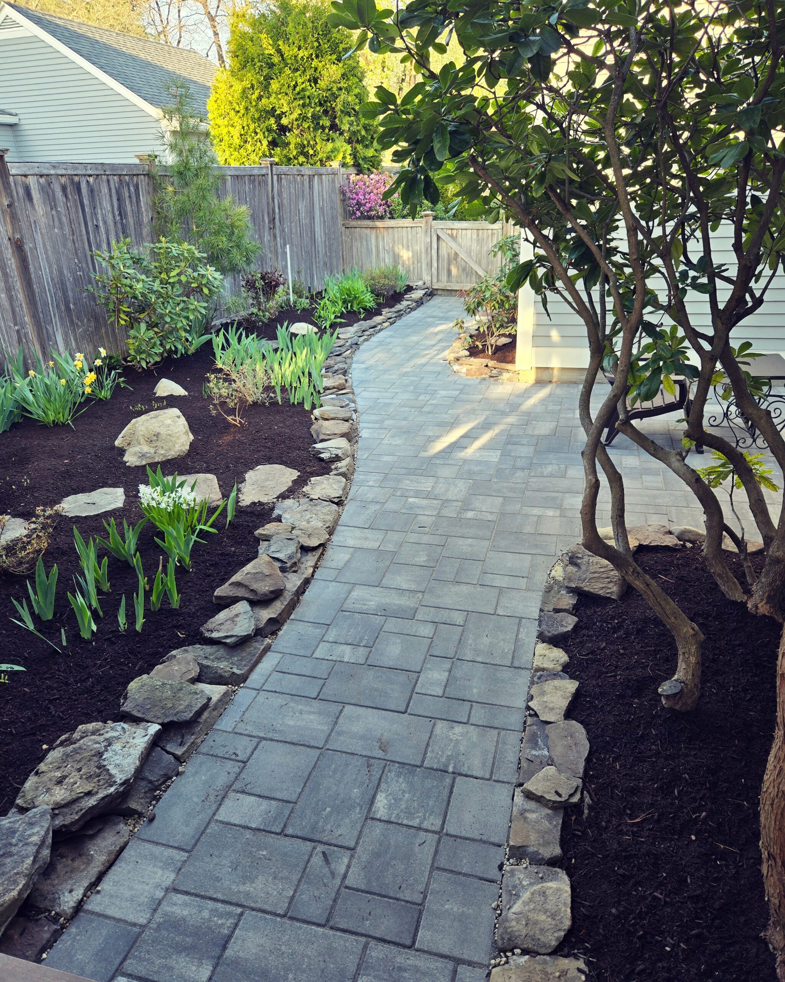 Paver Walkways Patios Flagstone Masonry