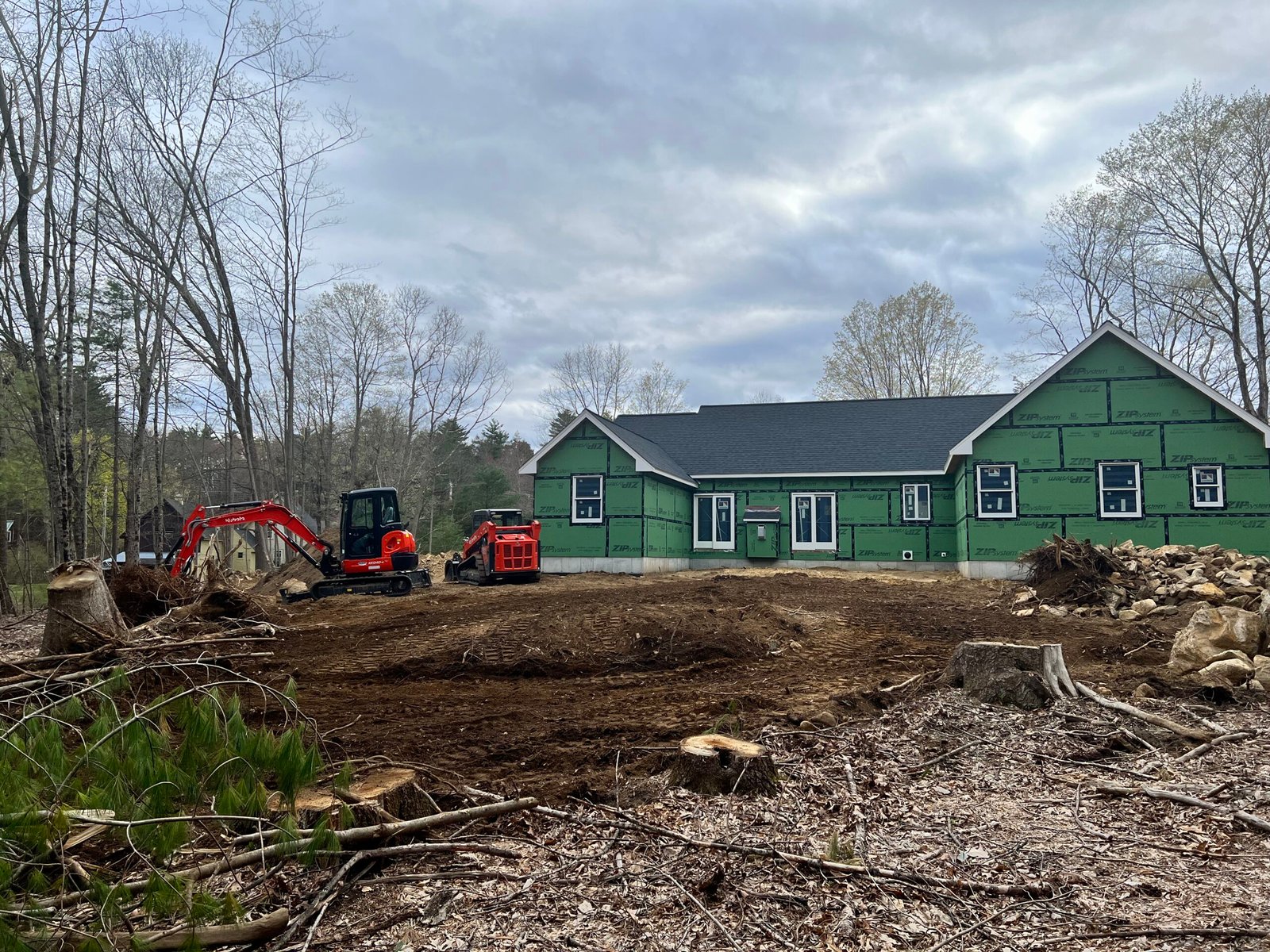 site preparation grading